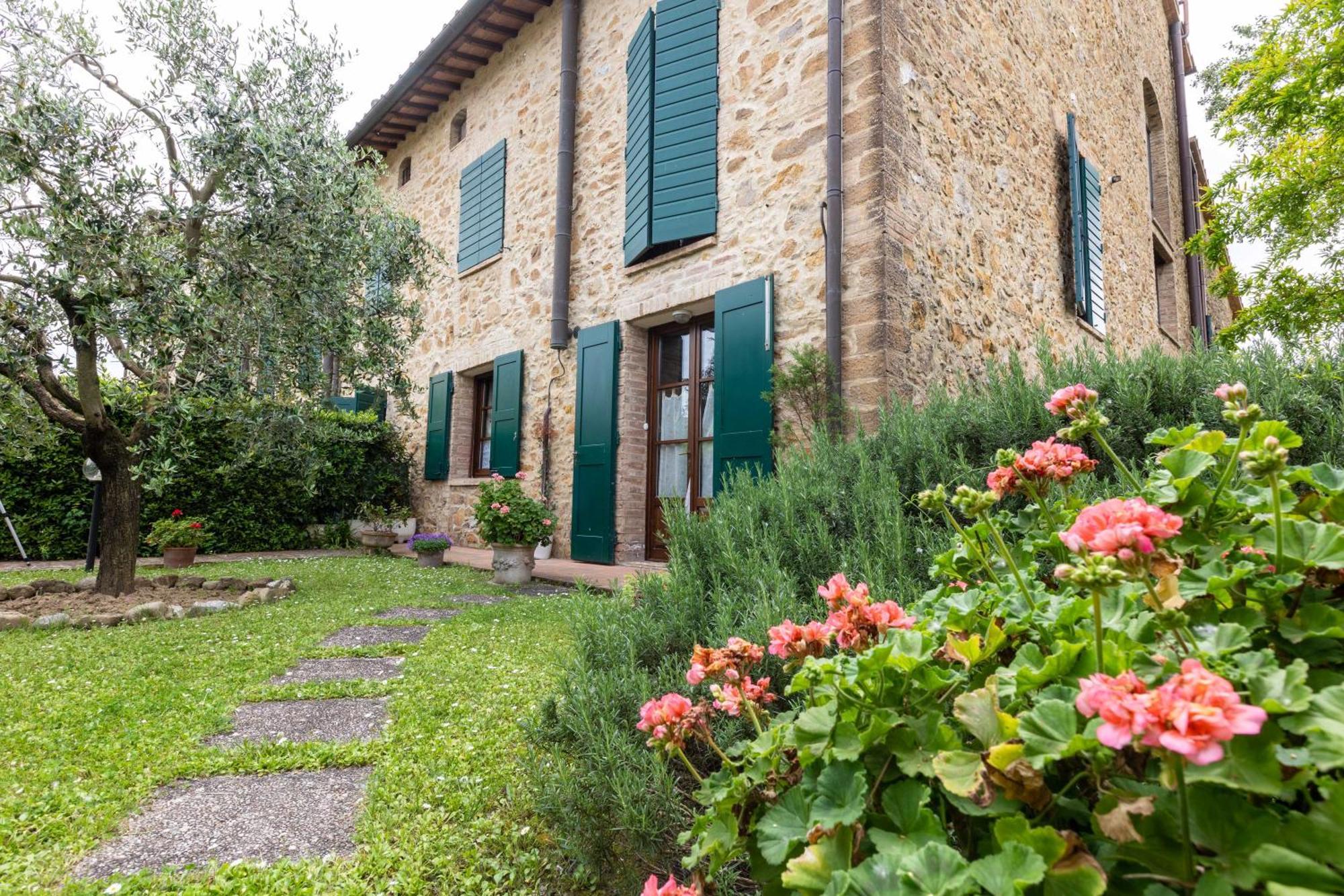 Casa Leonardo, Montaione, Mura Ngoại thất bức ảnh
